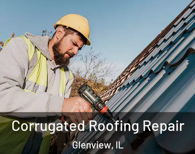  Corrugated Roofing Repair Glenview, IL