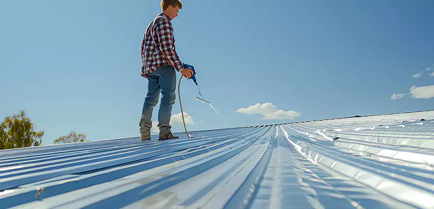 EPDM Roofing Installation Drip Edge in Glenview