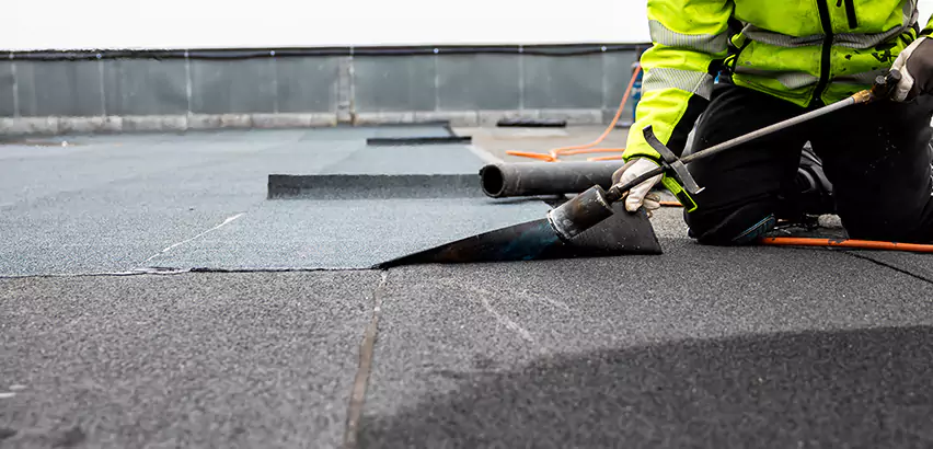 Residential Flat Roof Repair in Glenview