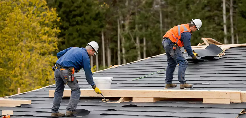 Garage Felt Roof Replacement in Glenview