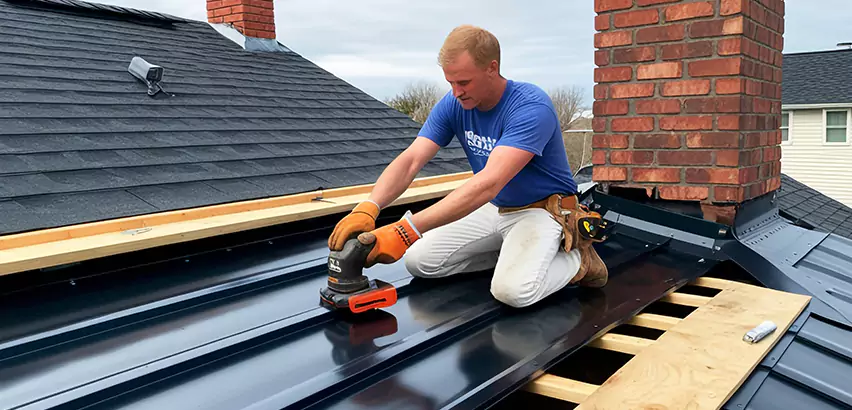 Metal Barn Roof Replacement in Glenview