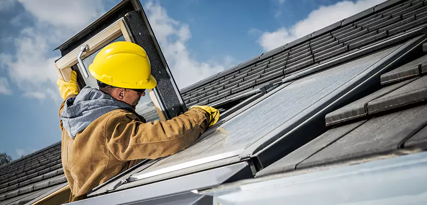 Skylight Flashing Repair in Glenview