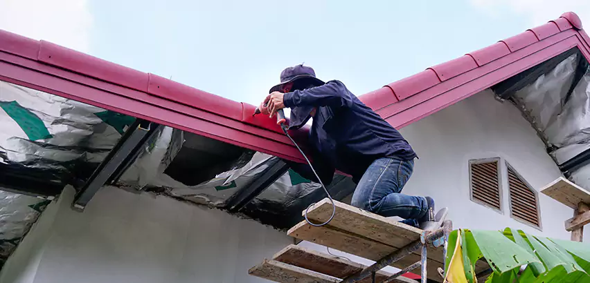 Residential Wind Damage Roof Repair in Glenview