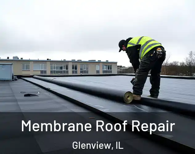  Membrane Roof Repair Glenview, IL