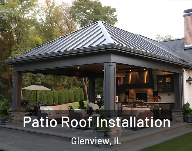  Patio Roof Installation Glenview, IL