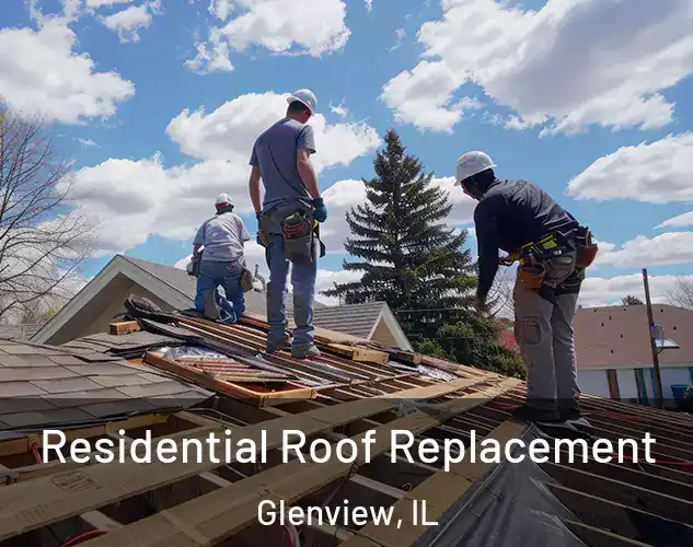  Residential Roof Replacement Glenview, IL